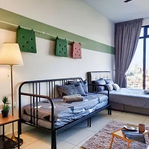2br Luxury Rooftop Swimming Pook Homestay@georgetown@10pax - 无敌美景两房民宿 Appartement George Town